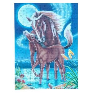 Ravensburger Star Line Super 200 Horses Moonlight Painting Glow in Dark Puzzle